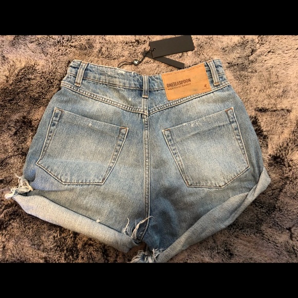 NWOT One Teaspoon High Waisted Bandits- Pacifica - Picture 5 of 5